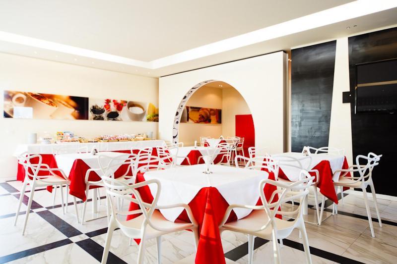 Motel Autosole Vip Castelnuovo Scrivia Restaurang bild