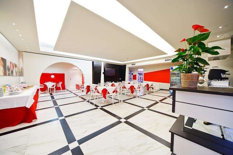 Motel Autosole Vip Castelnuovo Scrivia Restaurang bild